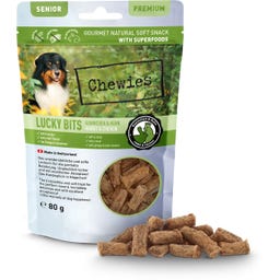 Chewies LUCKY BITS Kaninchen & Huhn Senior - 80 g