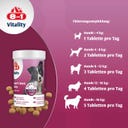 8in1 Bierhefetabletten für alle Hunde - 260 Tabletten