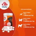 8in1 Kalziumtabletten für alle Hunde - 155 Tabletten