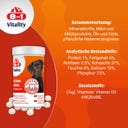 8in1 Kalziumtabletten für alle Hunde - 155 Tabletten