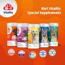 8in1 Kalziumtabletten für alle Hunde - 155 Tabletten
