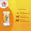 Multivitamintabletten für ausgewachsene Hunde - 70 Tabletten