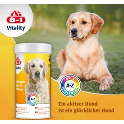 Multivitamintabletten für ausgewachsene Hunde - 70 Tabletten