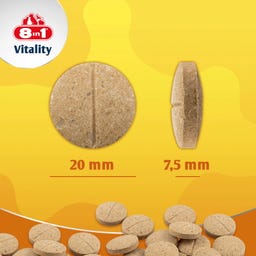 8in1 Multivitamintabletten für ältere Hunde - 70 Tabletten