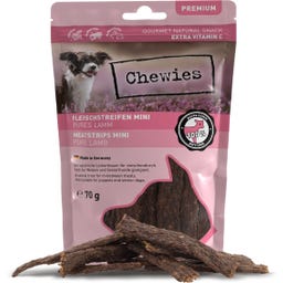 Chewies Fleischstreifen Mini Lamm - 70 g