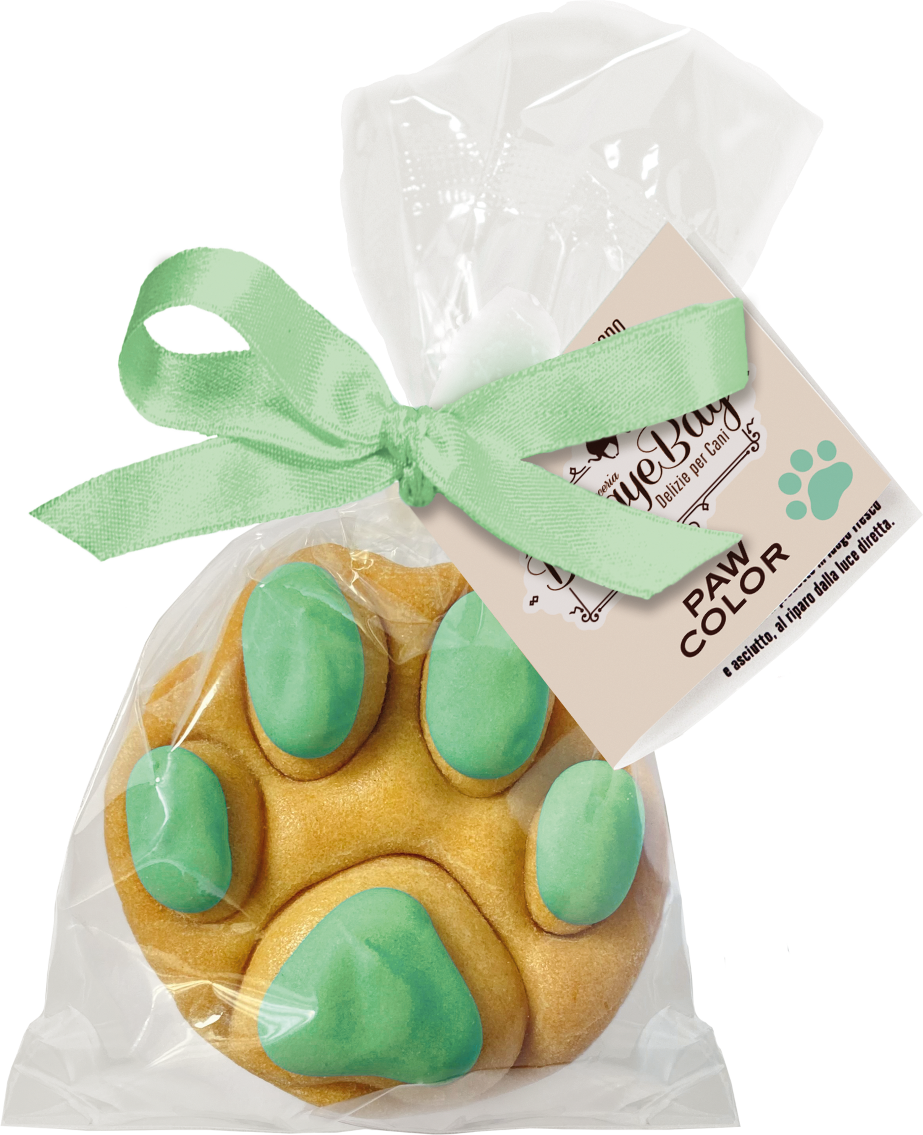 DoggyeBag Paw Color - Green