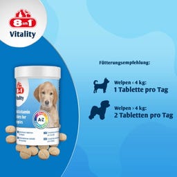 8in1 Multivitamine Tabletten - Puppy - 1 stuk