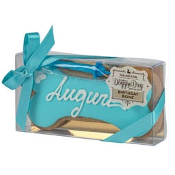 DoggyeBag Birthday Bone - Light Blue