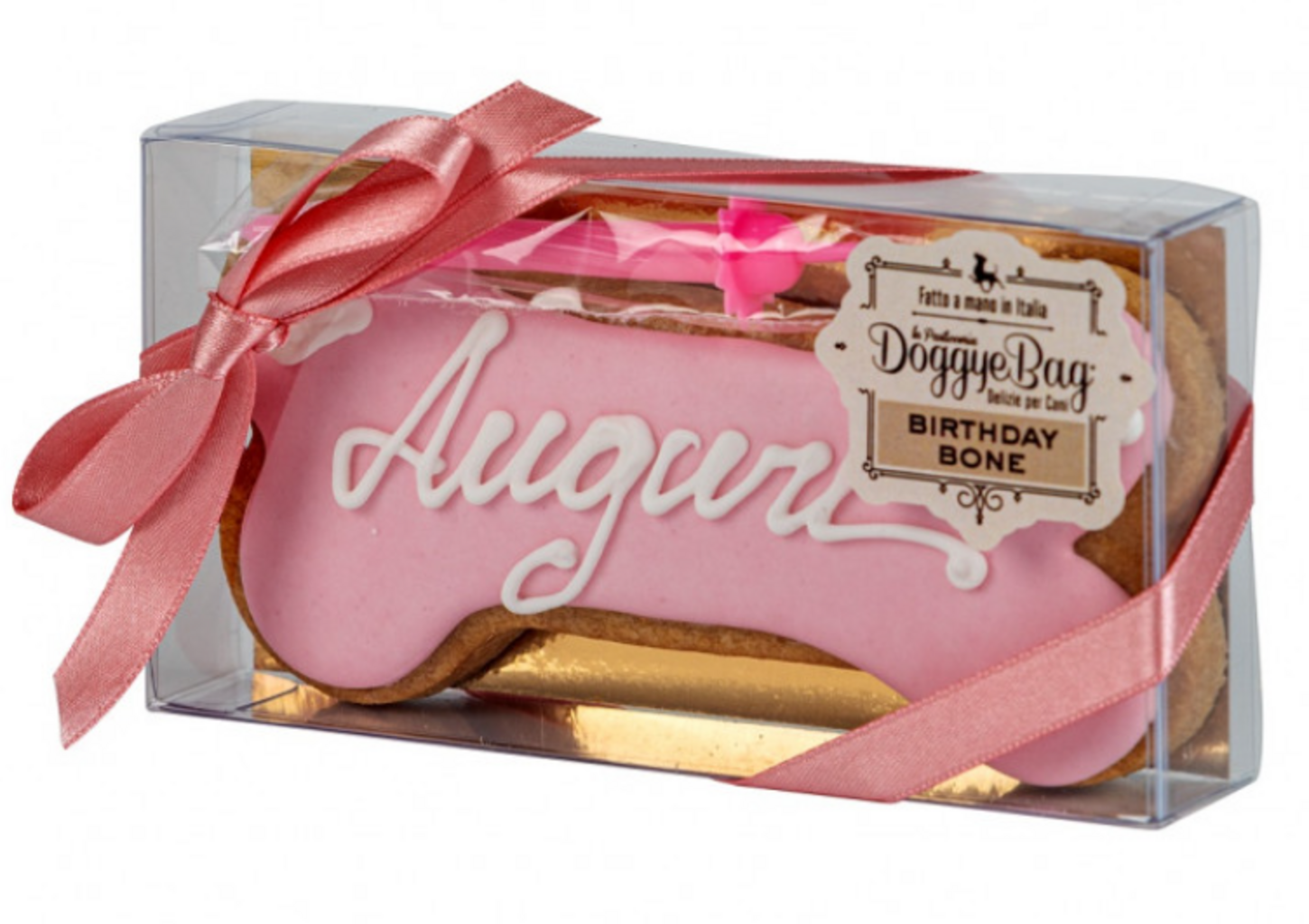 DoggyeBag Birthday Bone - Pink