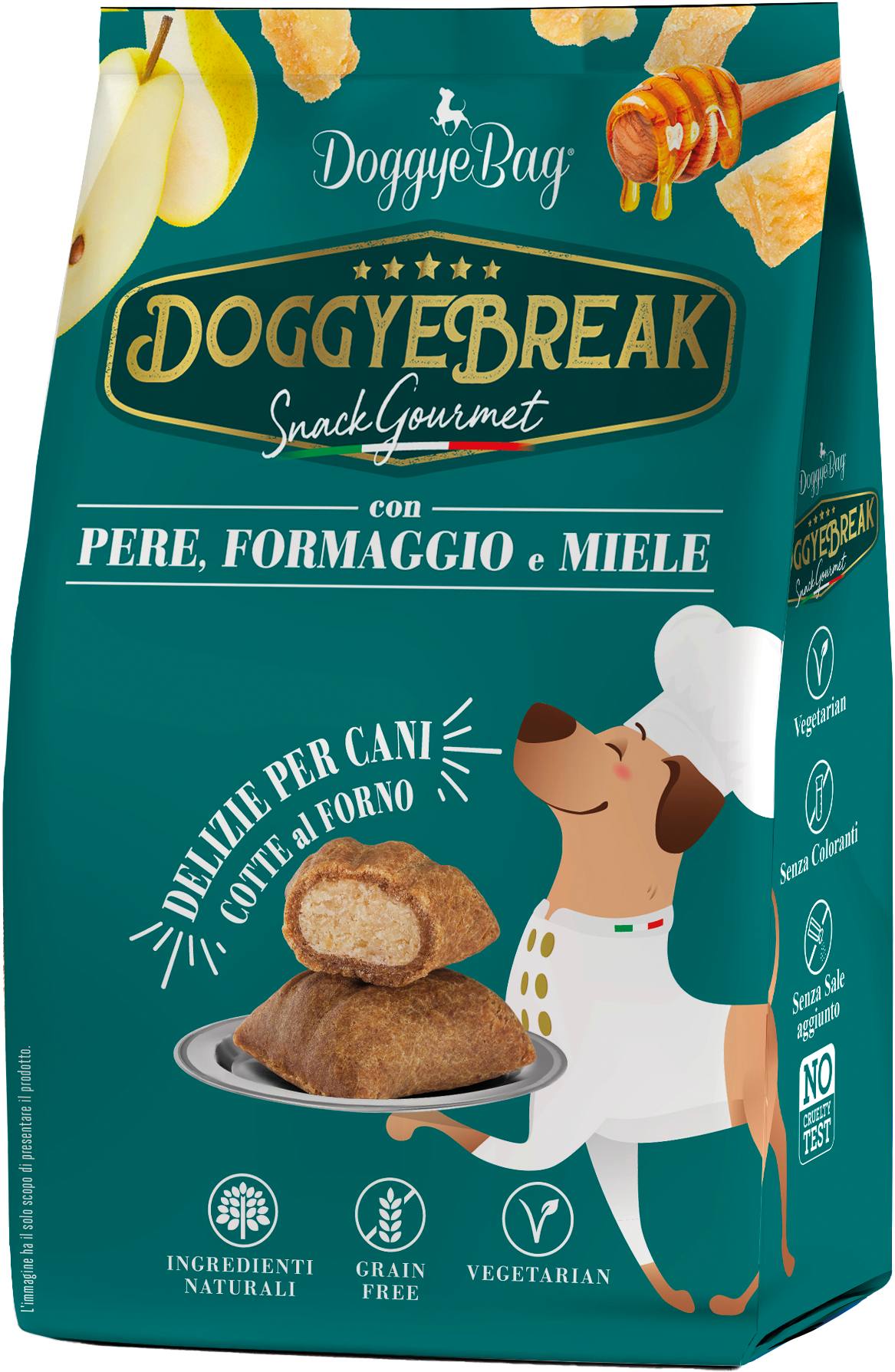 DoggyeBag Doggyebreak - Käse, Birne und Honig