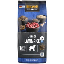 Belcando® Junior Lamsvlees en Rijst - 12,5 kg
