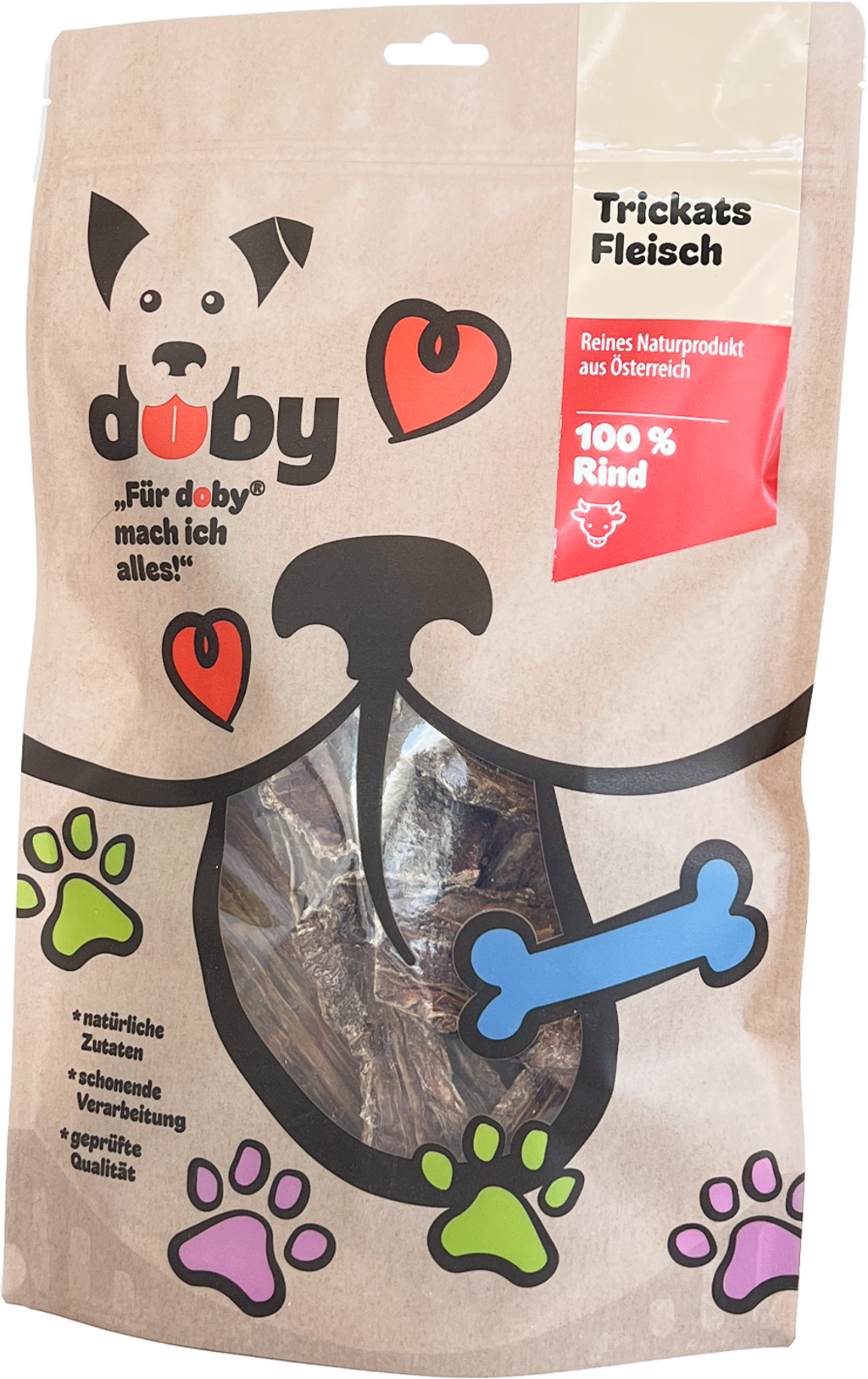 Doby Trickats Fleischstreifen - 300+60 g