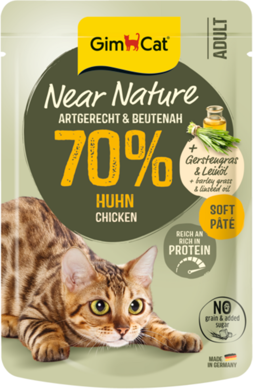 GimCat Near Nature - Huhn