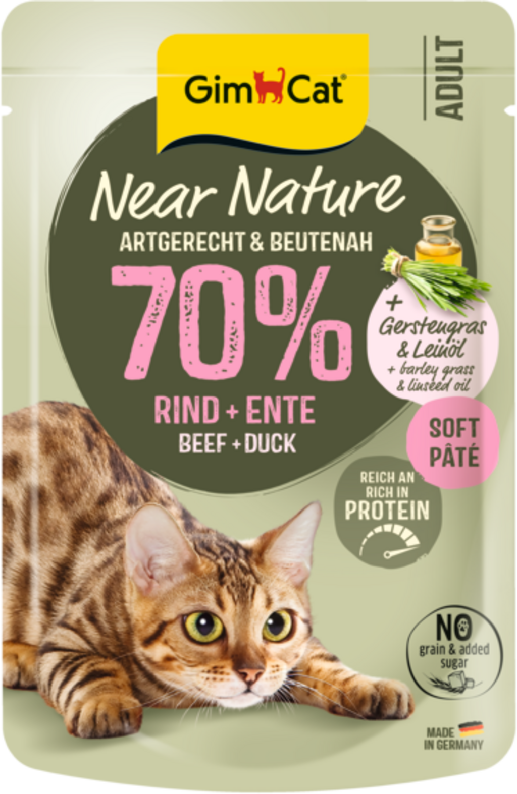 GimCat Near Nature - Rind & Ente