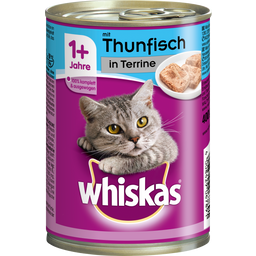 Whiskas Tonhal terrineben 1+ konzerv - 400 g