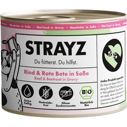 Katzen-Nassfutter Rind & Rote Bete in Soße - 200 g