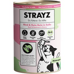 Natvoer voor katten Rund & Rode Biet in Saus - 400 g