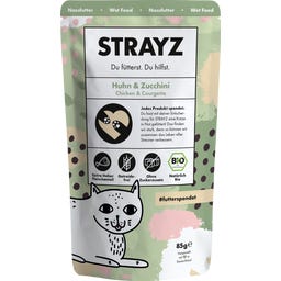 Strayz Katzen-Nassfutter Huhn & Zucchini - 85 g