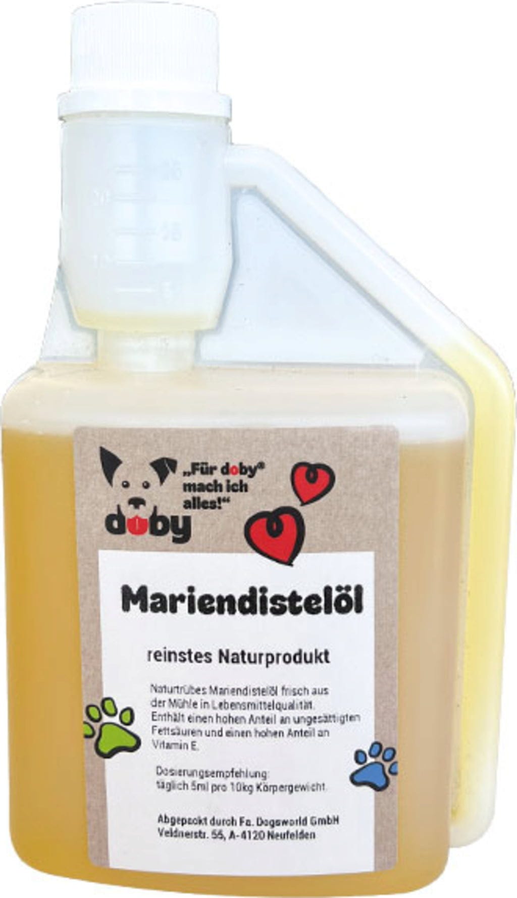 Doby Mariendistelöl - 500 ml