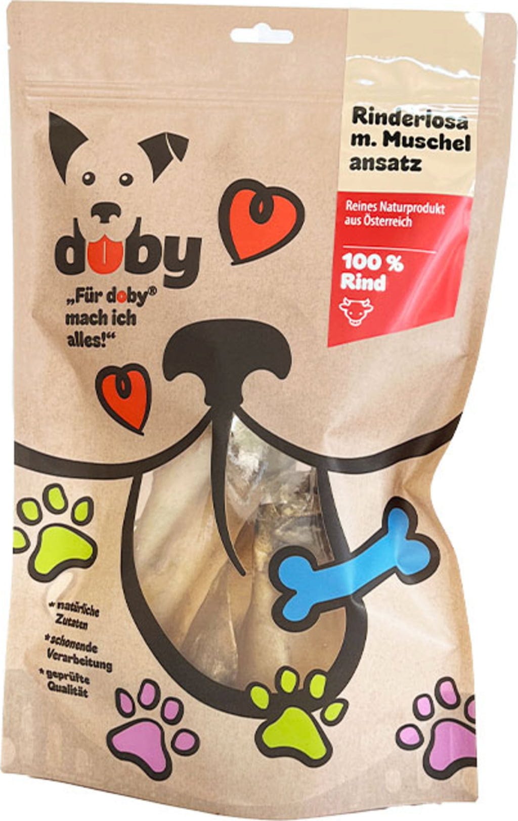 Doby Rinderlosa mit Muschelansatz - 10 Stk.