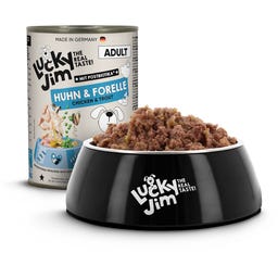 Nourriture Humide pour Chiens - Adult, Poulet et Truite - 400 g