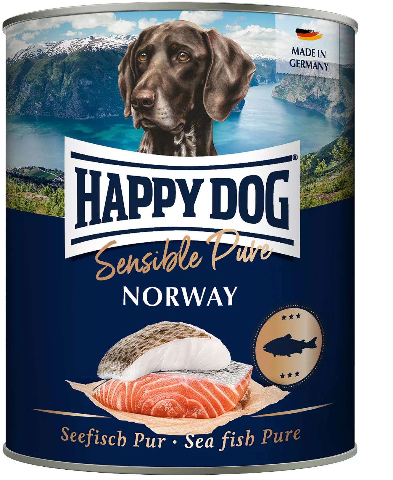 Happy Dog Sens Norway Seefisch pur - 800 g
