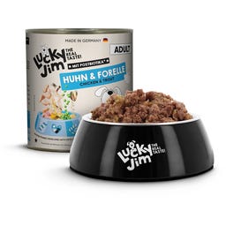 Lucky Jim Adult Huhn & Forelle - 800 g