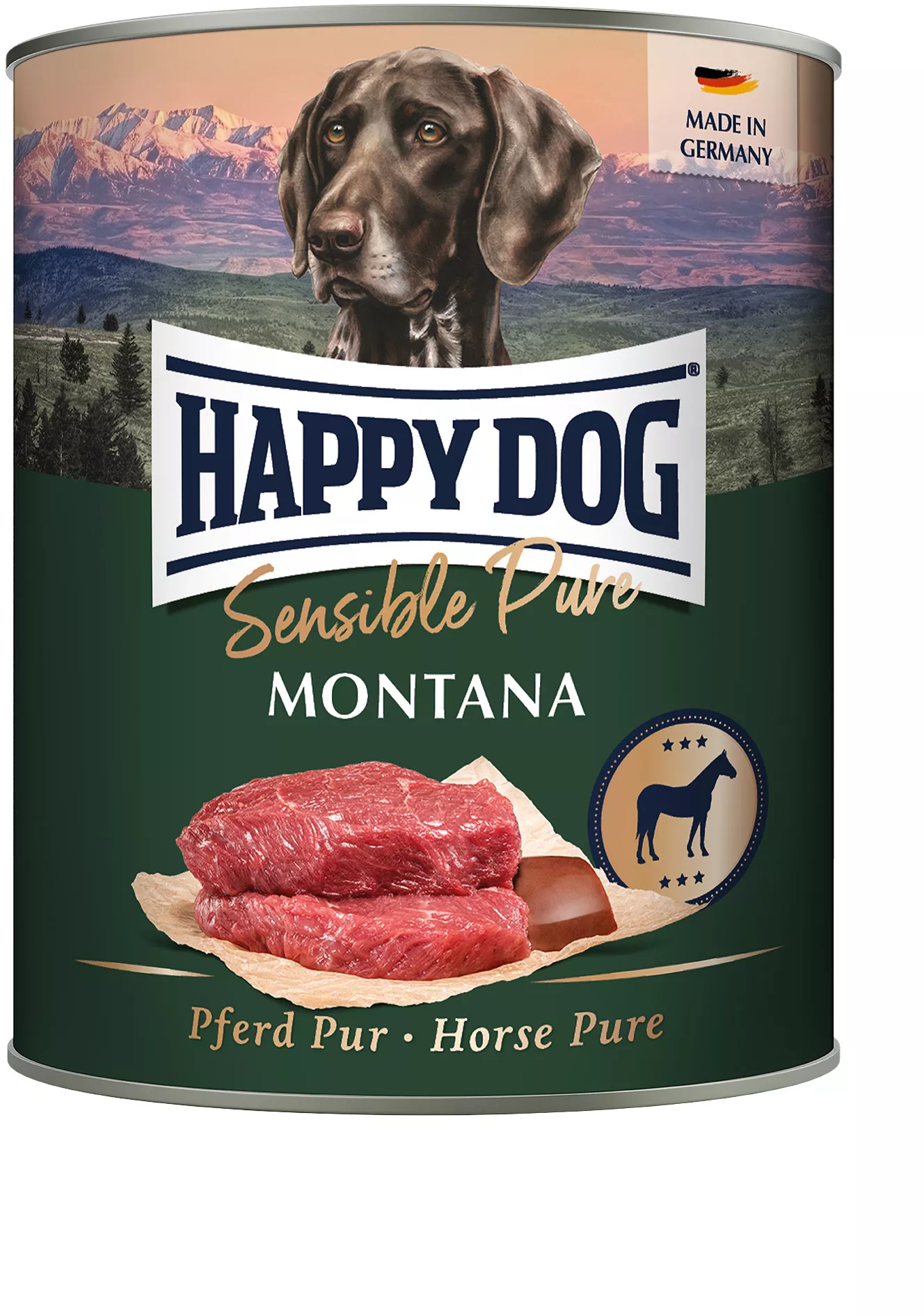 Happy Dog Sens Montana Pferd pur - 800 g