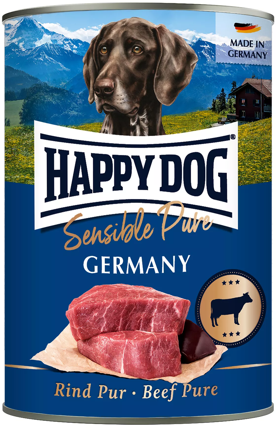 Happy Dog Sens Germany Rind pur - 400 g