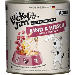 Lucky Jim Adult Rind & Hirsch - 800 g