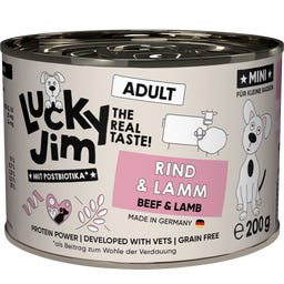Lucky Jim Adult Mini - Rind & Lamm