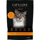 CAT's LOVE Katzen Trockenfutter ADULT PUTE & WILD