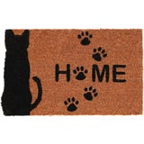 Esschert Design T&uuml;rmatte Kokos "Katze Home"