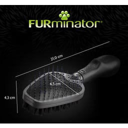FURminator Doppelbürste für Hunde und Katzen - 1 Stk