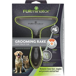 FURminator Grooming Rake for Dogs & Cats - 1 item