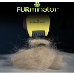 FURminator deShedding Tool for Long-Haired Dogs - XS