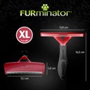 FURminator deShedding Tool for Long-Haired Dogs - XL