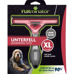 FURminator deShedding Tool for Long-Haired Dogs - XL