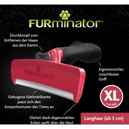 FURminator deShedding-Tool Hund Langhaar - XL