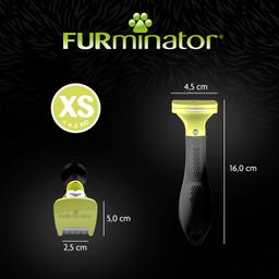 FURminator deShedding Tool for Short-Haired Dogs - XS