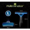 FURminator deShedding-Tool pre krátkosrstých psov - L