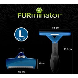 FURminator deShedding-Tool pre krátkosrstých psov - L