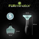 FURminator deShedding Tool for Short-Haired Cats - S
