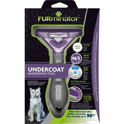 FURminator deShedding-Tool Kat - Korthaar - M/L