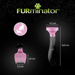 FURminator deShedding Tool for Small Pets - 1 item