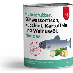 NUR DAS Pesce e Zucchine - Lattina da 800 g - 800 g