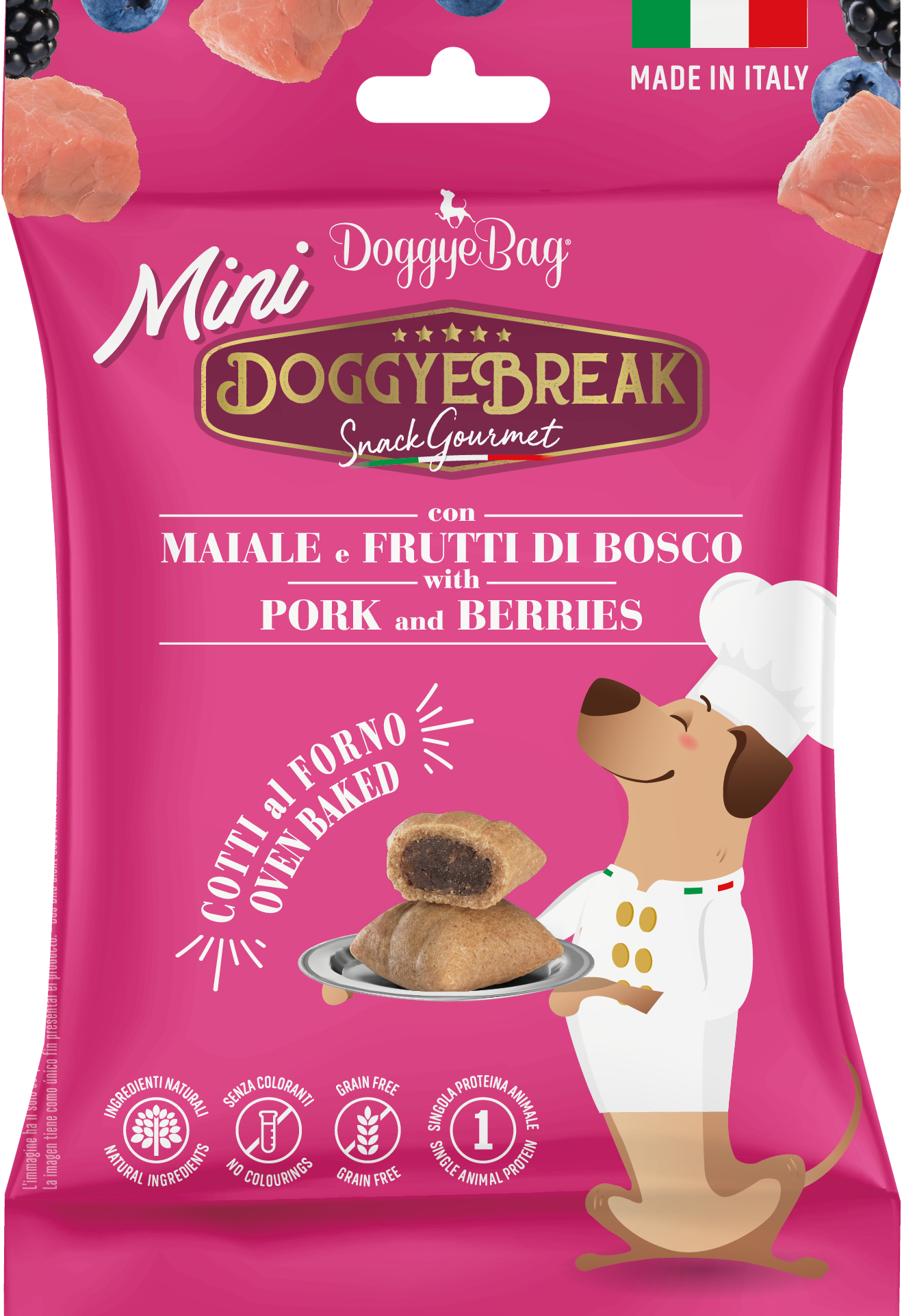 DoggyeBag Doggyebreak Mini - Schwein und Beeren