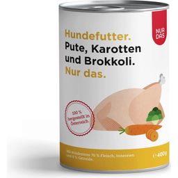 NUR DAS Pute und Karotte Dose 400g - 400 g