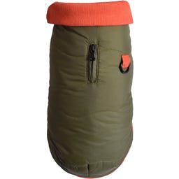 Bobby Wattierte Jacke Contraste Khaki - 25XS