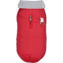 Bobby Wattierte Jacke Contraste Rot